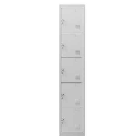 REACONDICIONADA TAQUILLA METÁLICA 5 PUERTAS 1800X300X500MM CROMAD - CR1181-1 REACONDICIONADA TAQUILLA METÁLICA 5 PUERTAS 1800X300X500MM CROMAD - CR1181-1