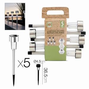 PACK 5 LAMPARAS SOLARES 4.5X36.5 - 43104