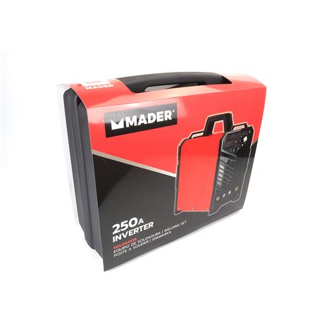 SOLDADOR INVERTER ELECTRODOS 250 AMP MADER - 63473-6 SOLDADOR INVERTER ELECTRODOS 250 AMP MADER - 63473-6