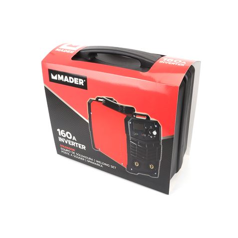 SOLDADOR INVERTER ELECTRODOS 160 AMP MADER - 63471-6 SOLDADOR INVERTER ELECTRODOS 160 AMP MADER - 63471-6