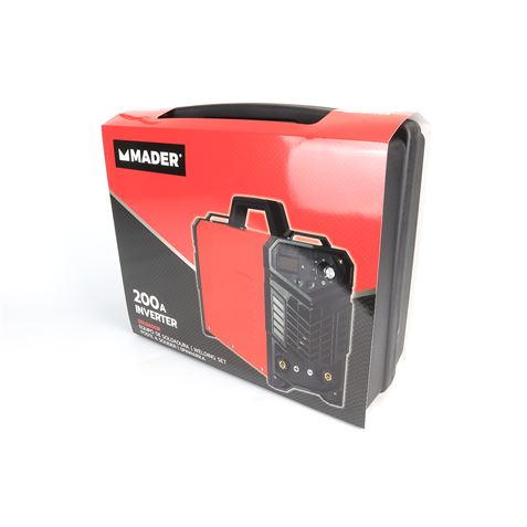 SOLDADOR INVERTER ELECTRODOS 200 AMP MADER - 63472-6 SOLDADOR INVERTER ELECTRODOS 200 AMP MADER - 63472-6