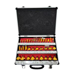 REACONDICIONADO JUEGO 35 PCS FRESAS 6MM PARA MADERA BLIM - BL0366