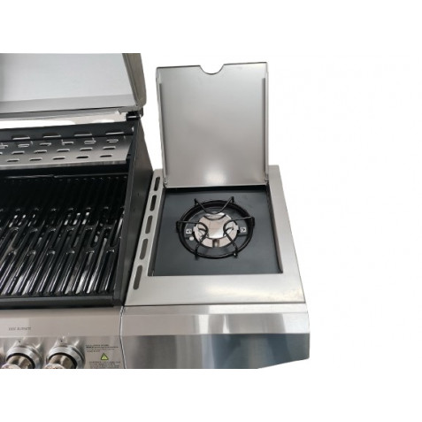 BARBACOA GAS INOX 5 FUEGOS MUVIP