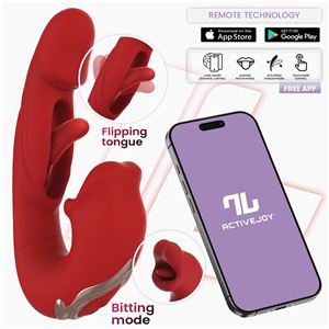 VIBRADOR CON FUNCION DE MORDISQUEO Y FLIPPING MOUTY INTOYOU - IN-497