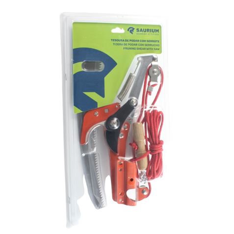 TIJERA DE PODAR CON SERRUCHO EXTENSIBLE SAURIUM - 48540-3