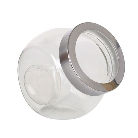 TARRO VIDRIO 2 POSICIONES 600ML TAPA CRISTAL ROSCA - BE03030173365.