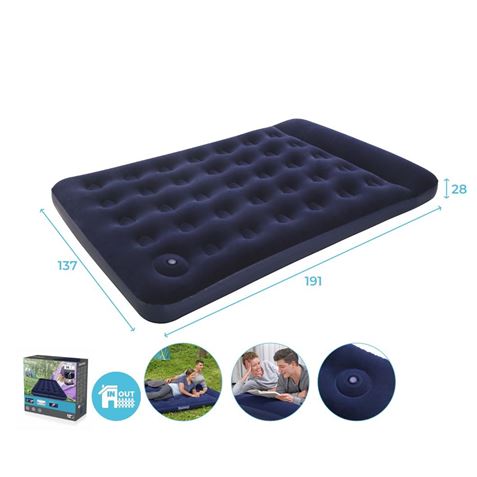 COLCHON CAMPING 191X137X28 2 PLAZAS BESTWAY - 67225.