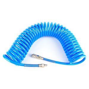 MANGUERA ESPIRAL AZUL 10 METROS AIRE COMPRIMIDO MADER - 35231