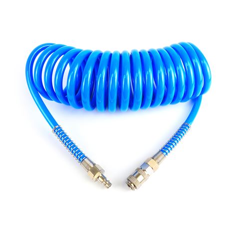MANGUERA ESPIRAL AZUL 5 METROS AIRE COMPRIMIDO MADER - 35230