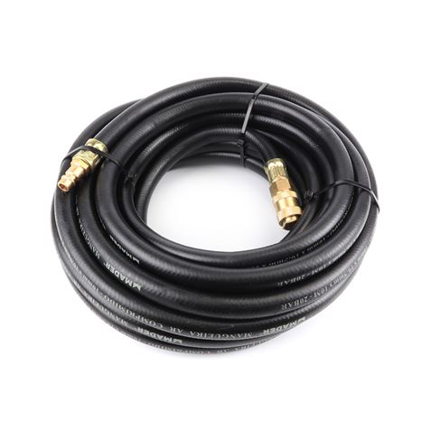 MANGUERA NEGRA RIGIDA 10 METROS AIRE COMPRIMIDO MADER - 35233