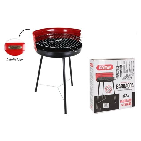 BARBACOA REDONDA 42CM DIAMETRO ALGON - AG-42791042-2.