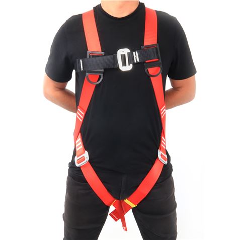 ARNES 25KN HASTA 150KG CON MOSQUETON Y CUERDA MADER - 65851