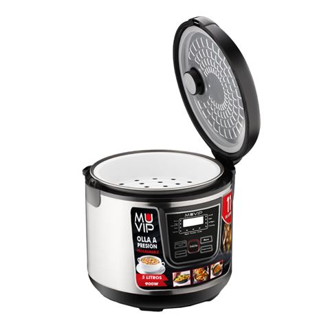 REAC OLLA MULTIFUNCIÓN PROGRAMABLE 5 LITROS | 11 PROGRAMAS 900W MUVIP - MV0590-3