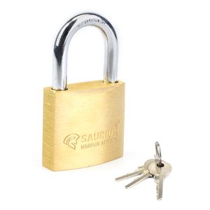 CANDADO LATON, 30 MM SAURIUM - 47659-1