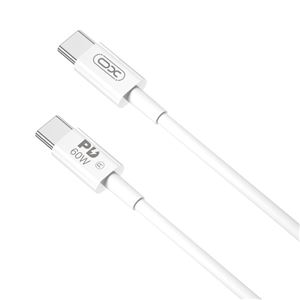 CABLE TIPO C A TIPO C 2METRO NBQ190 BLANCO 60W XO - XONBQ190B-1