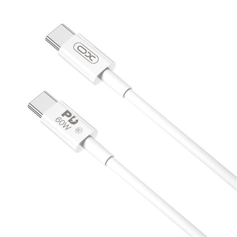 CABLE TIPO C A TIPO C 2METRO NBQ190 BLANCO 60W XO - XONBQ190B-1