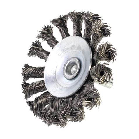 CEPILLO CIRCULAR TIPO DISCO ALAMBRE TRENZADO 75MM SINDEX - 85219-1