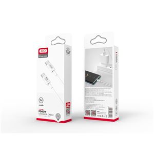 CABLE TIPO C A TIPO C 1METRO NBQ190 BLANCO 60W XO - XONBQ190A-1