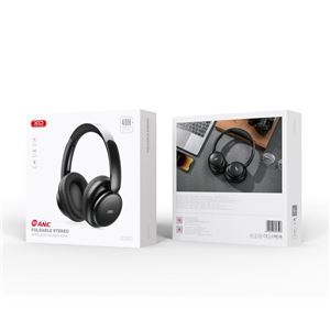 REAC AURICULAR BLUETOOTH BE40 | CANCELACIÓN DE RUIDO | 40 HORAS | NEGRO XO - XOBE40BK-3