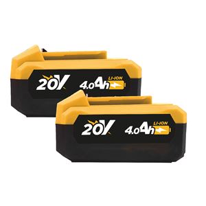 REACONDICIONADO PACK 20V TALADRO PERCUTOR+RADIAL S/CARBONES | 2x4AH | BLIM - BL0201-4