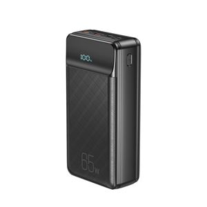 POWERBANK PR201 30000MAH | 2 ENTRADAS | 3 SALIDAS | 65W | LCD XO NEGRO - XOPR201