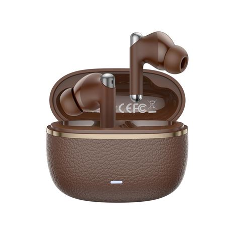 AURICULARES TWS CON CANCELACION DE RUIDO G33 MARRON XO - XOG33BW