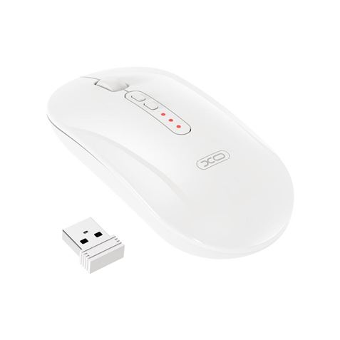 RATON INALAMBRICO WIRELESS / BLUETOOTH 1600DPI BLANCO M13 XO - XOM13WH