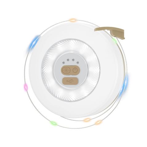 GIRNARLA LED Y LINTERNA DE CAMPING 360º YH13 XO - XOYH13