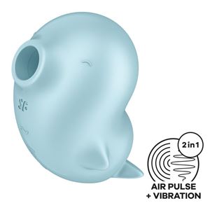 SUCCIONADOR CLITORIS CON VIBRACION SASSY SEAL SATISFYER - 4061504067780