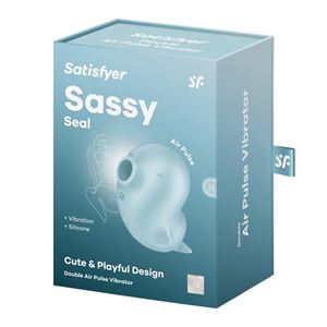 SUCCIONADOR CLITORIS CON VIBRACION SASSY SEAL SATISFYER - 4061504067780-2