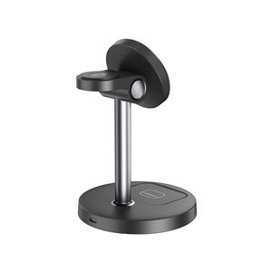 CARGADOR INALAMBRICO MAGNETICO 3 EN 1 CX038 NEGRO XO
