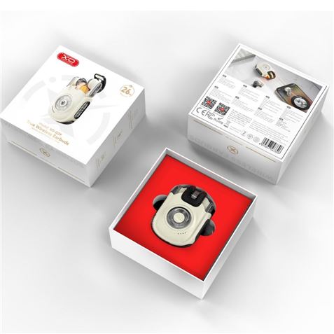 AURICULAR TWS CONTROL REMOTO y CANCELACION DE RUIDO G39 BLANCO - XOG39-3