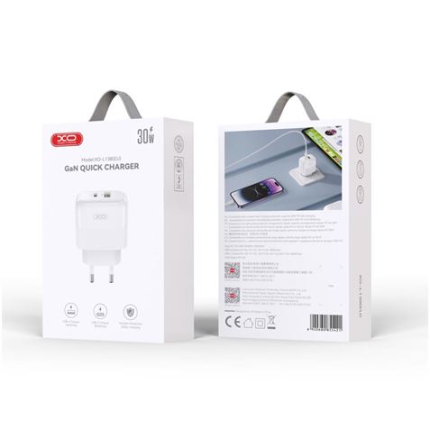 CARGADOR 30W USB / USB-C L138 XO - XOL138-1