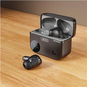 AURICULARES TWS CON CAJA LCD G34 NEGRO OK - XOG34BK-1
