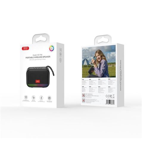 ALTAVOZ BLUETOOTH CON RGB | MICRO SD | USB | 5W | XOF66 XO - XOF66-1