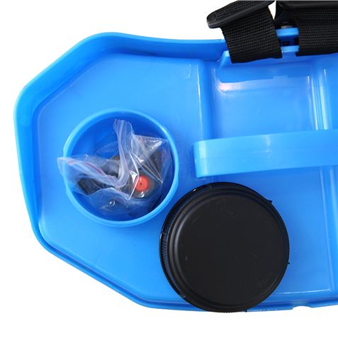 SULFATADORA DE ESPALDA BATERIA 20 LITROS DOBLE BOMBA BLIM - BL0435-3