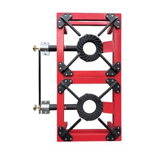 FOGÓN / HORNILLO DE GAS REFORZADO ALTA POTENCIA 2 FUEGOS 80X40CM MUVIP - MV0629-3