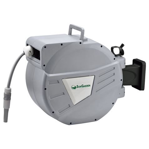 ENROLLADOR MANGUERA DE AGUA 30 METROS SUNGARDEN - SG0166-1
