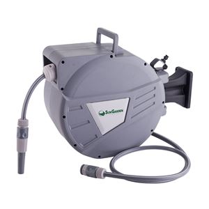 ENROLLADOR MANGUERA DE AGUA 20 METROS SUNGARDEN - SG0165-1