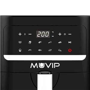 REACONDICIONADA FREIDORA AIRE CALIENTE 7 LITROS 1800W PANTALLA TACTIL MUVIP - MV0519-1