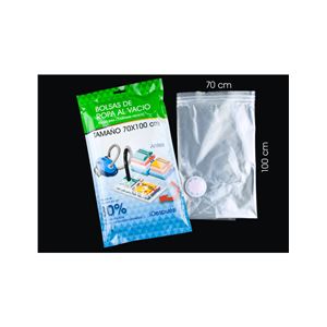 BOLSA DE VACIO IDEAL PARA ALMACENAJE 70x100CM - 87922