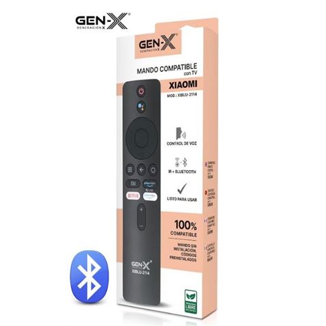MANDO UNIVERSAL BLUETOOTH PARA TELEVISORES XIAOMI XIBLU-2114 GEN-X - XIBLU-2114