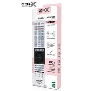 MANDO UNIVERSAL PARA TELEVISORES TOSHIBA TOG-2113 GEN-X - TOG-2113