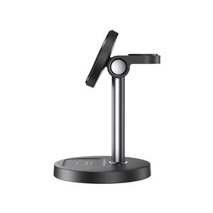 CARGADOR INALAMBRICO MAGNETICO 3 EN 1 CX038 NEGRO XO - XOCX038BK-1