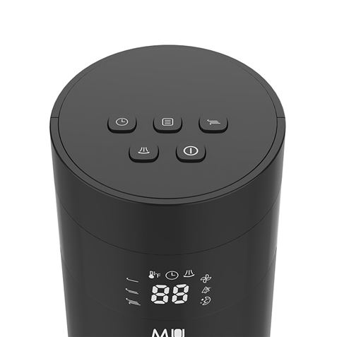 REACONDICIONADO VENTILADOR DE TORRE 50W 3 VELOCIDADES | PANTALLA LED MUVIP - MV0595-2