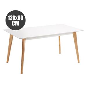 REACONDICIONADA MESA DESIGN D900 120X80CM BLANCA MUVIP - MV0568
