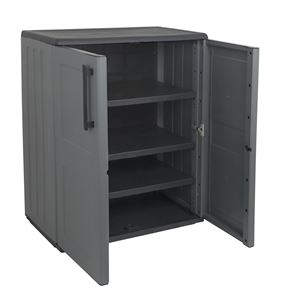 ARMARIO BAJO DE MEDIA ALTURA ESTANTE REGULABLE 680X370X840MM ARTPLAST - F71B