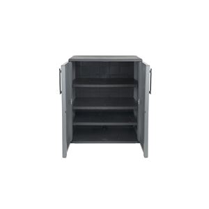 ARMARIO BAJO DE MEDIA ALTURA ESTANTE REGULABLE 680X370X840MM ARTPLAST - F71B-1