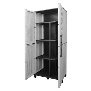 ARMARIO ESCOBERO CON PATAS REGULABLES 680X370X1690MM ARTPLAST - F70PS-3