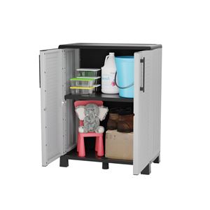 ARMARIO BAJO CON ESTANTE Y PATAS REGULABLES 680X370X900MM ARTPLAST - F70B